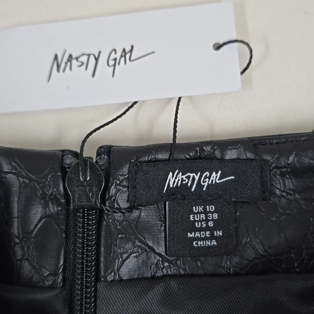 Nasty Gal edgy mini